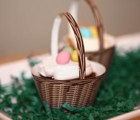  Easter Basket Cupcake Wrappers Printable for Cupcake Wrappers for School Decor or Party Gifts by daintzy