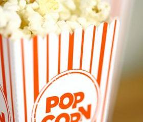  Choose Your Color - Mini Popcorn Box Party Favor Printable - DIY Make Your Own Party Pop Corn Box by daintzy